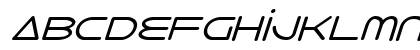 8th Element Italic Italic Lowercase Preview