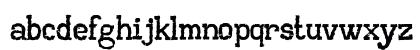 AA Typewriter Regular Preview