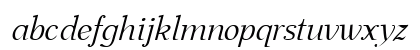 Aabced Italic Preview