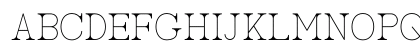 AC Big Serif One Preview