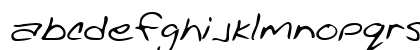 AcaciasHand Regular Lowercase Preview