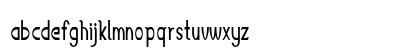 Accordion Condensed Bold Lowercase Preview