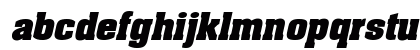AchenCyr Bold Italic Lowercase Preview