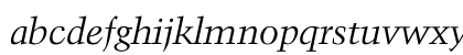 Activa-Italic Regular Lowercase Preview