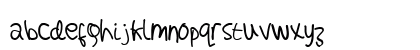adam handwriting test Regular Lowercase Preview