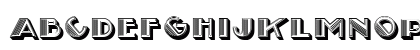 Adriatica Hollow Regular Lowercase Preview
