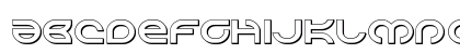 Aetherfox 3D Regular Lowercase Preview