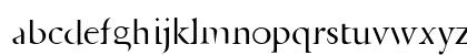 AFRetrospecta Roman Lowercase Preview