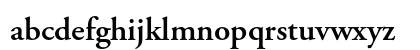 Adobe Garamond Pro Semibold Lowercase Preview