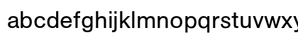 AG Book Regular Lowercase Preview