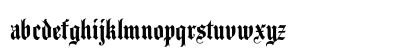 Agincourt Plain Lowercase Preview