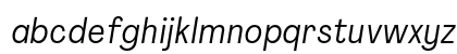 Agrandir Text Italic Lowercase Preview