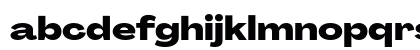 Agrandir Wide Heavy Regular Lowercase Preview