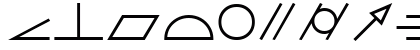 AIGDT Regular Lowercase Preview