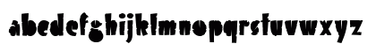 Airmole Antique Regular Lowercase Preview