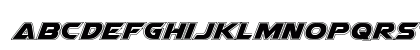 Airstrike Academy Regular Lowercase Preview