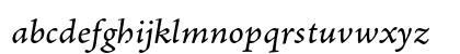 Adobe Jenson Pro Italic Caption Preview