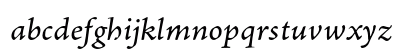 Adobe Jenson Pro Italic Caption Preview