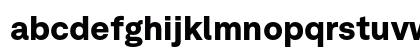 Akkurat Black Regular Lowercase Preview
