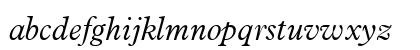 Aldine721 Lt BT Light Italic Preview
