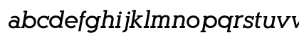 AlexandriaFLF Bold Italic Lowercase Preview