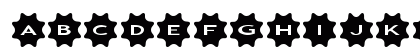 AlphaShapes stars 4 Normal Lowercase Preview