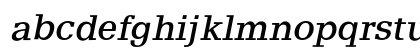 AlyssaOpti Italic Lowercase Preview