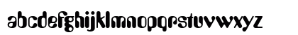 Amelia BT Regular Lowercase Preview