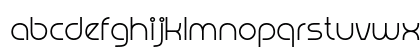Amena Regular Lowercase Preview