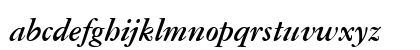 AmeriGarmnd BT Bold Italic Preview