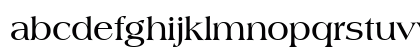 Americana BT Bold Lowercase Preview