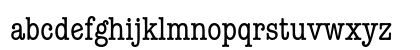 ITC American Typewriter Condensed Alternate Preview