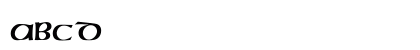 American-Uncial Regular Lowercase Preview