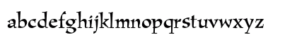 Amigo Regular Lowercase Preview