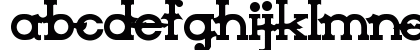 Amorphica Regular Lowercase Preview
