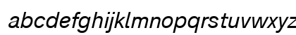 Analogue Reduced 56 Oblique Lowercase Preview