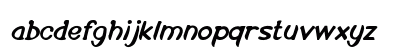 Ancient Gardener Italic Lowercase Preview
