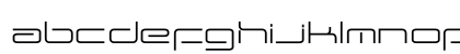 ANDTIOH One Regular Lowercase Preview