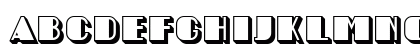 Angelica Shadow Regular Lowercase Preview