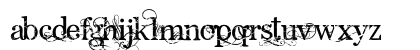Angelic Peace Regular Lowercase Preview