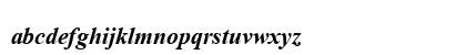 Angsana New Bold Italic Lowercase Preview