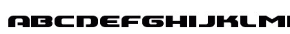 Annapolis Expanded Expanded Lowercase Preview