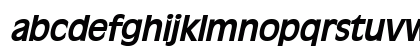 Antiqua 101 Bold Italic Lowercase Preview