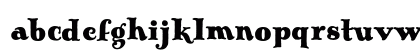 AntiqueOpti Regular Lowercase Preview