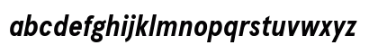 Apercu Condensed Pro Bold Italic Preview
