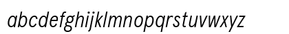 Apercu Condensed Pro Light Italic Preview