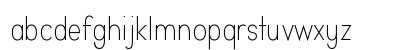 Aprikas Light Demo Regular Lowercase Preview