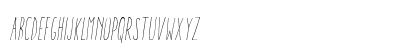 Aracne Ultra Condensed Light Italic Ultra-condensed Light Italic Preview