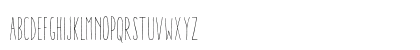 Aracne Ultra Condensed Light Ultra-condensed Light Lowercase Preview