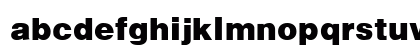 Arena Black Regular Lowercase Preview